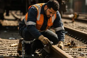        عمال الفرملة والاشارة والتحويلة في السكك الحديدية    